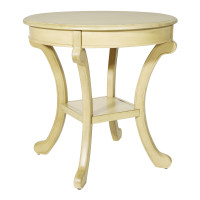 OSP Home Furnishings BP-VMTAT-YM20 Vermont Accent Table in Antique Celedon Finish